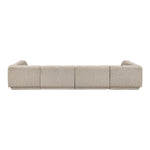 Modari Fabric Upholstered 4pc. Modular Sectional in Beige