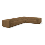 Modari Fabric Upholstered 4pc. Modular Sectional in Brown