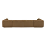 Modari Fabric Upholstered 4pc. Modular Sectional in Brown