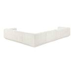 Modari Fabric Upholstered 4pc. Modular Sectional in Cream