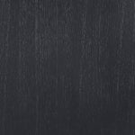 Mohari 112" / 136" / 160" Solid Wood And Oak Veneer Dining Table (3 Boxes) in Black