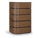 Annalise Solid Wood Chest in Brown