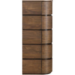 Annalise Solid Wood Chest in Brown