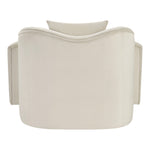 Destin Velvet Upholstered Chair in Cream