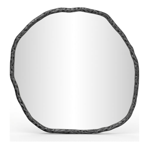 Molten Iron Mirror in Black