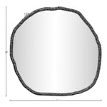Molten Iron Mirror in Black