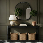 Molten Iron Mirror in Black