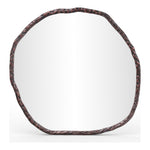 Molten Iron Mirror in Brown