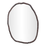 Molten Iron Mirror in Brown