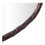 Molten Iron Mirror in Brown