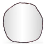 Molten Iron Mirror in Brown