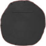 Molten Iron Mirror in Brown