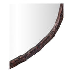 Molten Iron Mirror in Brown