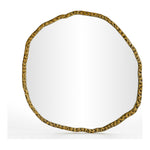Molten Iron Mirror in Gold