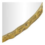 Molten Iron Mirror in Gold