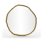 Molten Iron Mirror in Gold