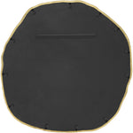 Molten Iron Mirror in Gold