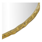 Molten Iron Mirror in Gold