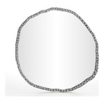 Molten Iron Mirror in Silver