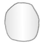 Molten Iron Mirror in Silver