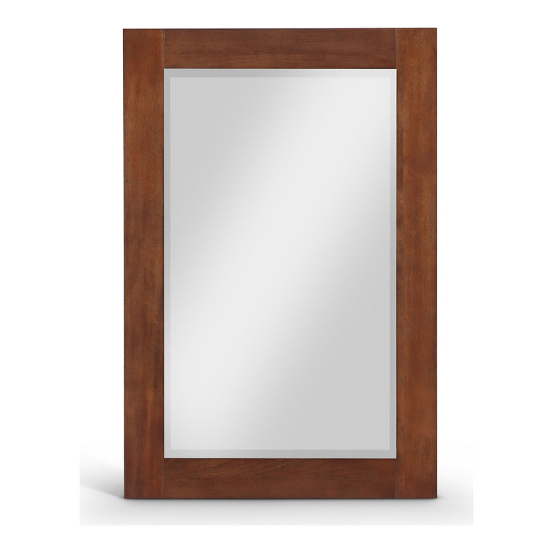 Monad Birch Veneer Frame Mirror in Walnut