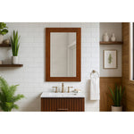Monad Birch Veneer Frame Mirror in Walnut