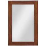 Monad Birch Veneer Frame Mirror in Walnut