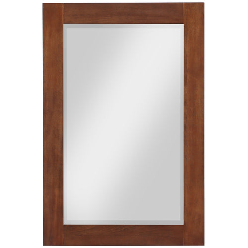 Monad Birch Veneer Frame Mirror in Walnut