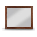 Monad Birch Veneer Frame Mirror in Walnut