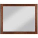 Monad Birch Veneer Frame Mirror in Walnut