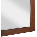 Monad Birch Veneer Frame Mirror in Walnut