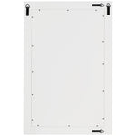 Monad Birch Veneer Frame Mirror in White