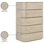 Annalise Solid Wood Chest in Natural