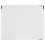 Monad Birch Veneer Frame Mirror in White