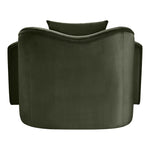 Destin Velvet Upholstered Chair in Green