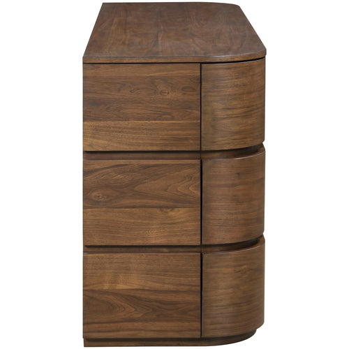 Annalise Solid Wood Dresser in Brown