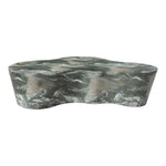 Monza Marble Finish Concrete Indoor / Outdoor Coffee Table in Green