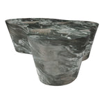 Monza Marble Finish Concrete Indoor / Outdoor Coffee Table in Green