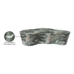 Monza Marble Finish Concrete Indoor / Outdoor Coffee Table in Green