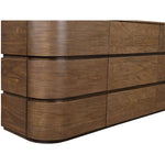 Annalise Solid Wood Dresser in Brown
