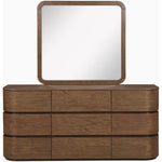 Annalise Solid Wood Dresser in Brown