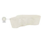 Monza Concrete And Fiberglass Indoor / Outdoor Coffee Table in Cream