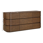 Annalise Solid Wood Dresser in Brown