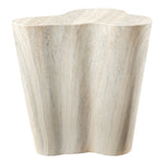 Monza Travertine Finish Concrete Indoor / Outdoor End / Side Table in Natural