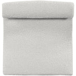 Mulberry Boucle Fabric Upholstered Accent Chair in Cream