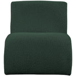 Mulberry Boucle Fabric Upholstered Accent Chair in Green