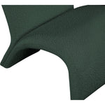 Mulberry Boucle Fabric Upholstered Accent Chair in Green
