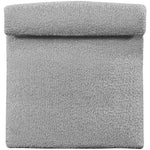 Mulberry Boucle Fabric Upholstered Accent Chair in Grey