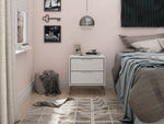 Rockefeller 20" Nightstand (2-Drawer) in White
