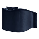 Destin Velvet Upholstered Chair in Navy